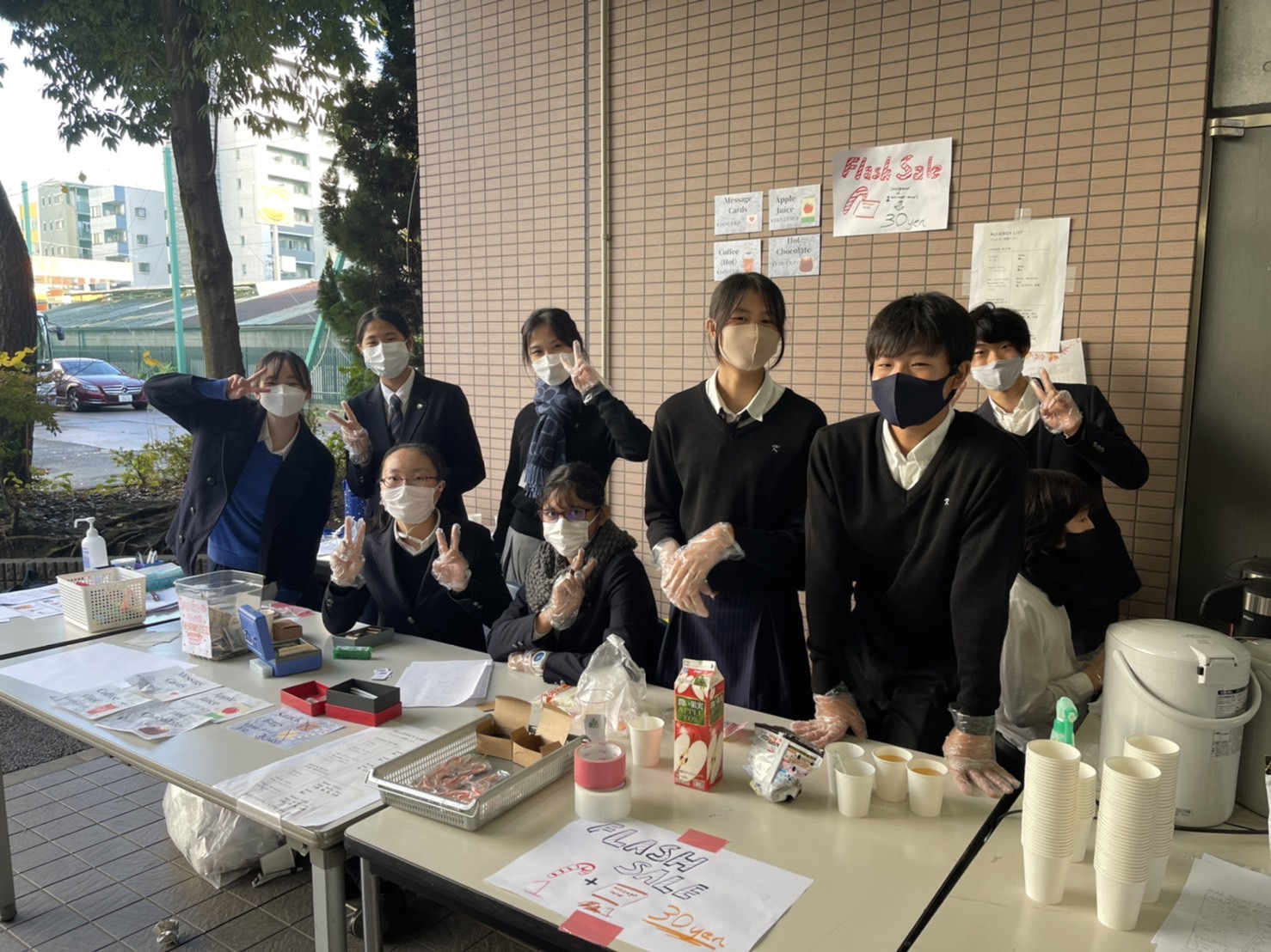 KインターナショナルスクールのHEART クラブの生徒からのインスピレーション Refugee Empowerment International